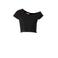 Papillon sportshirt zwart