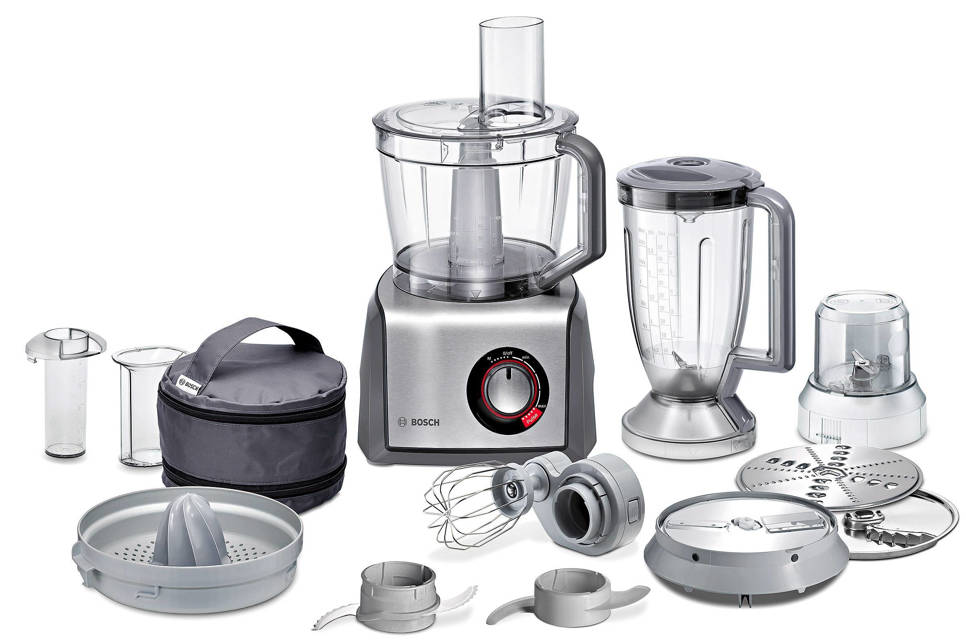 Bosch MCM68861 foodprocessor, Zilver