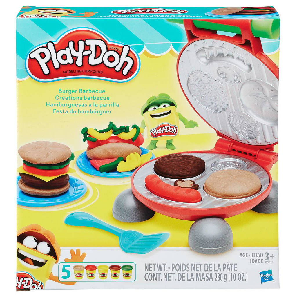 Play-Doh burger barbecue