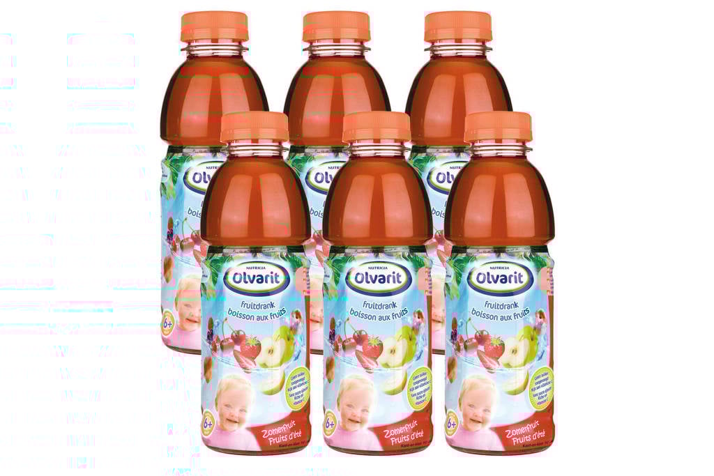 Olvarit Drinkfruit zomerfruit - 6 x 500 ml