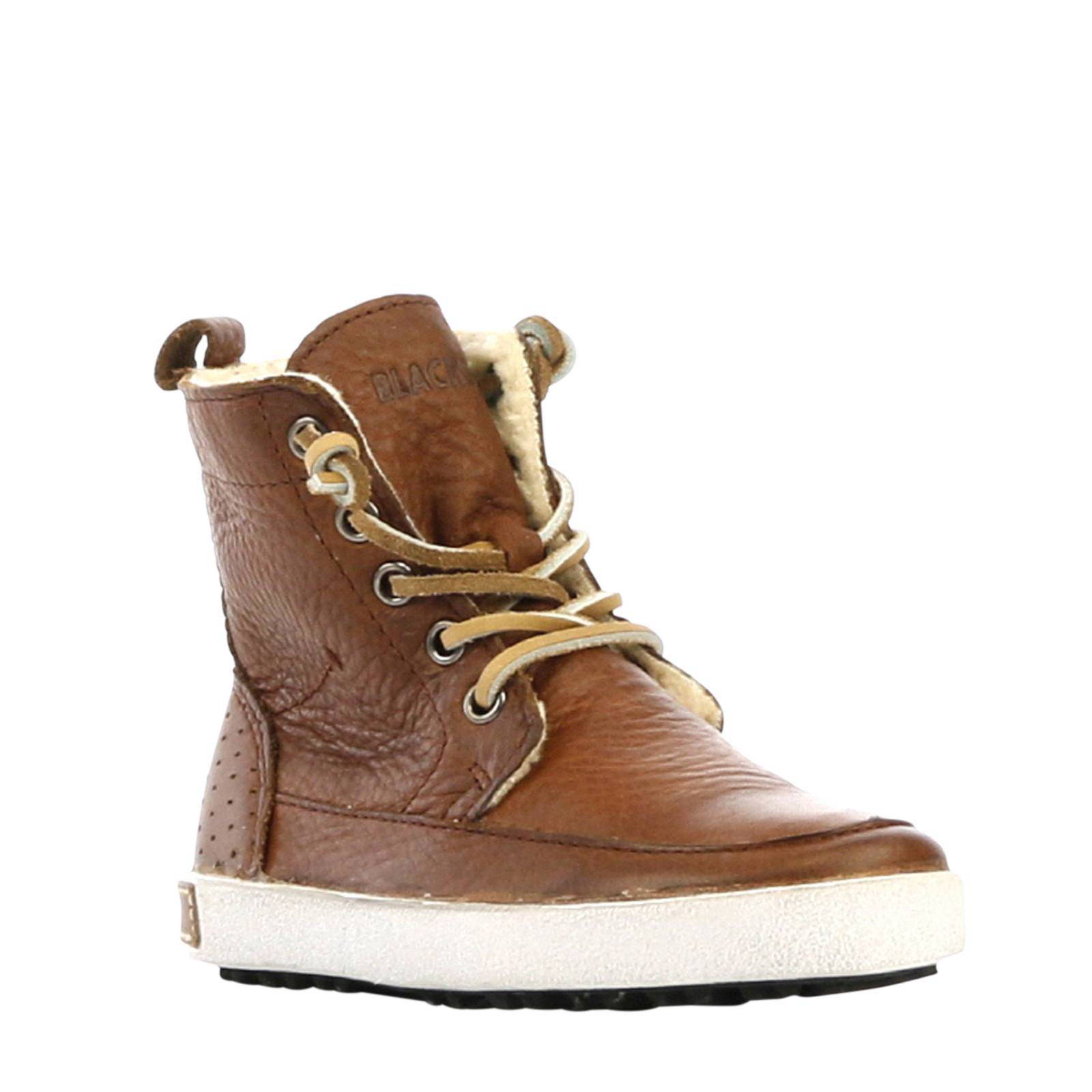 Blackstone CK01 leren enkelboots bruin | wehkamp