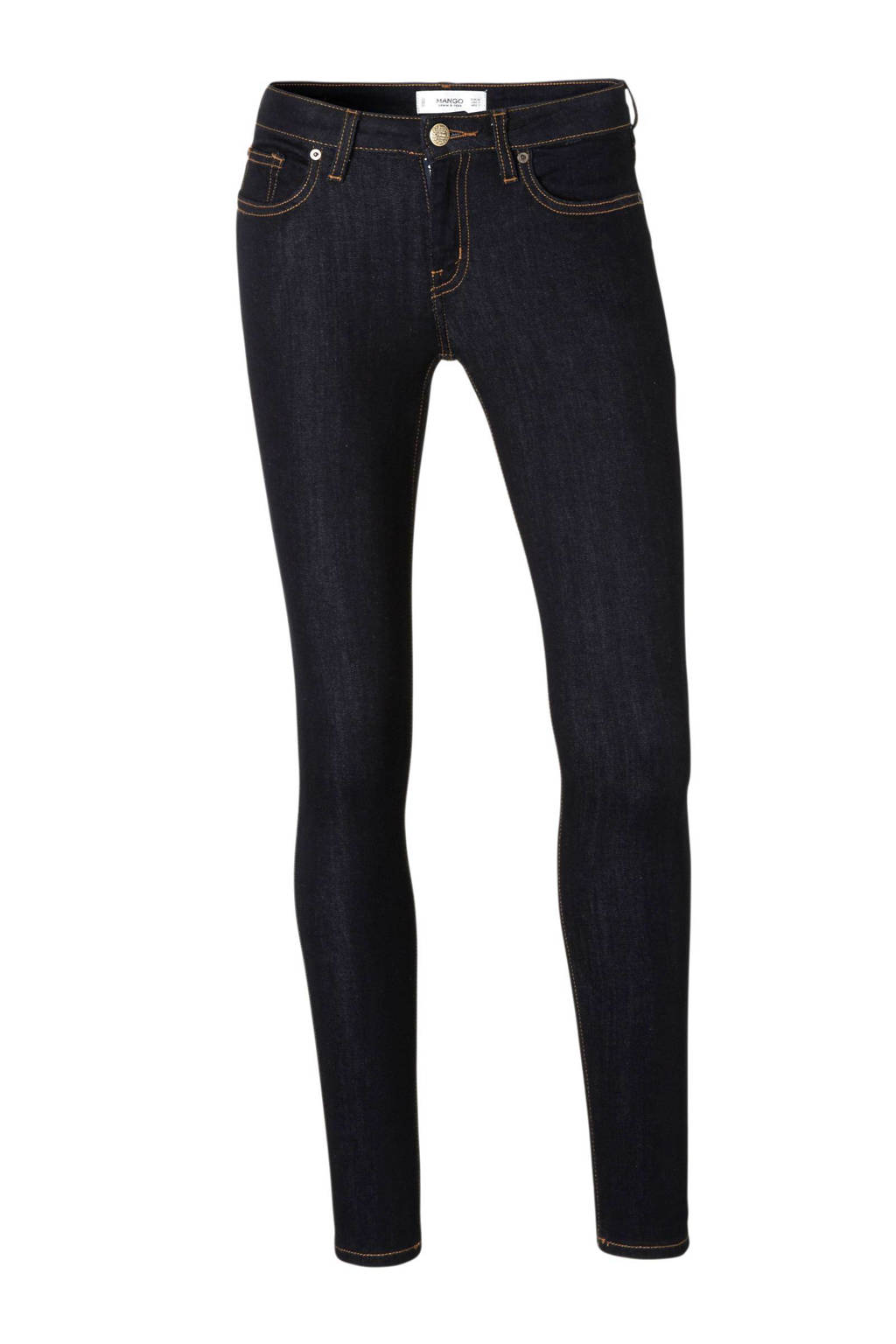 Mango Olivia cropped skinny jeans, Nachtblauw