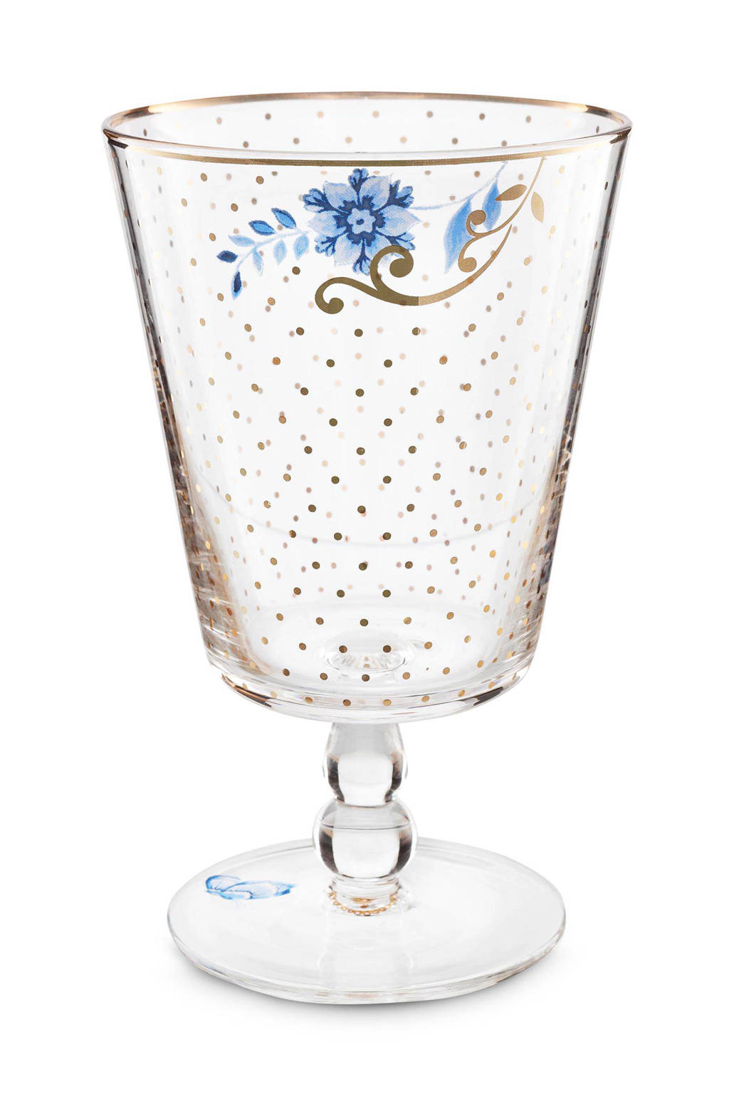 Pip Studio Royal waterglas (Ø9,3 cm), Transparant