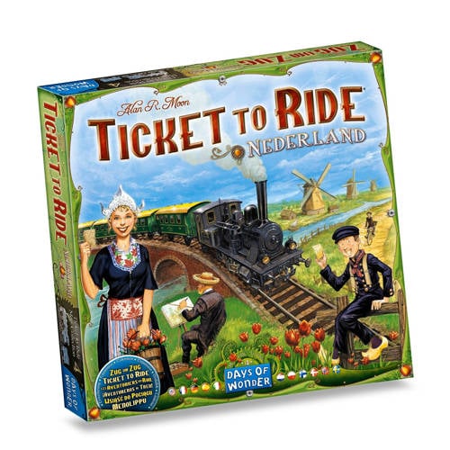 Ticket to Ride Nederland - Uitbreiding - Bordspel
