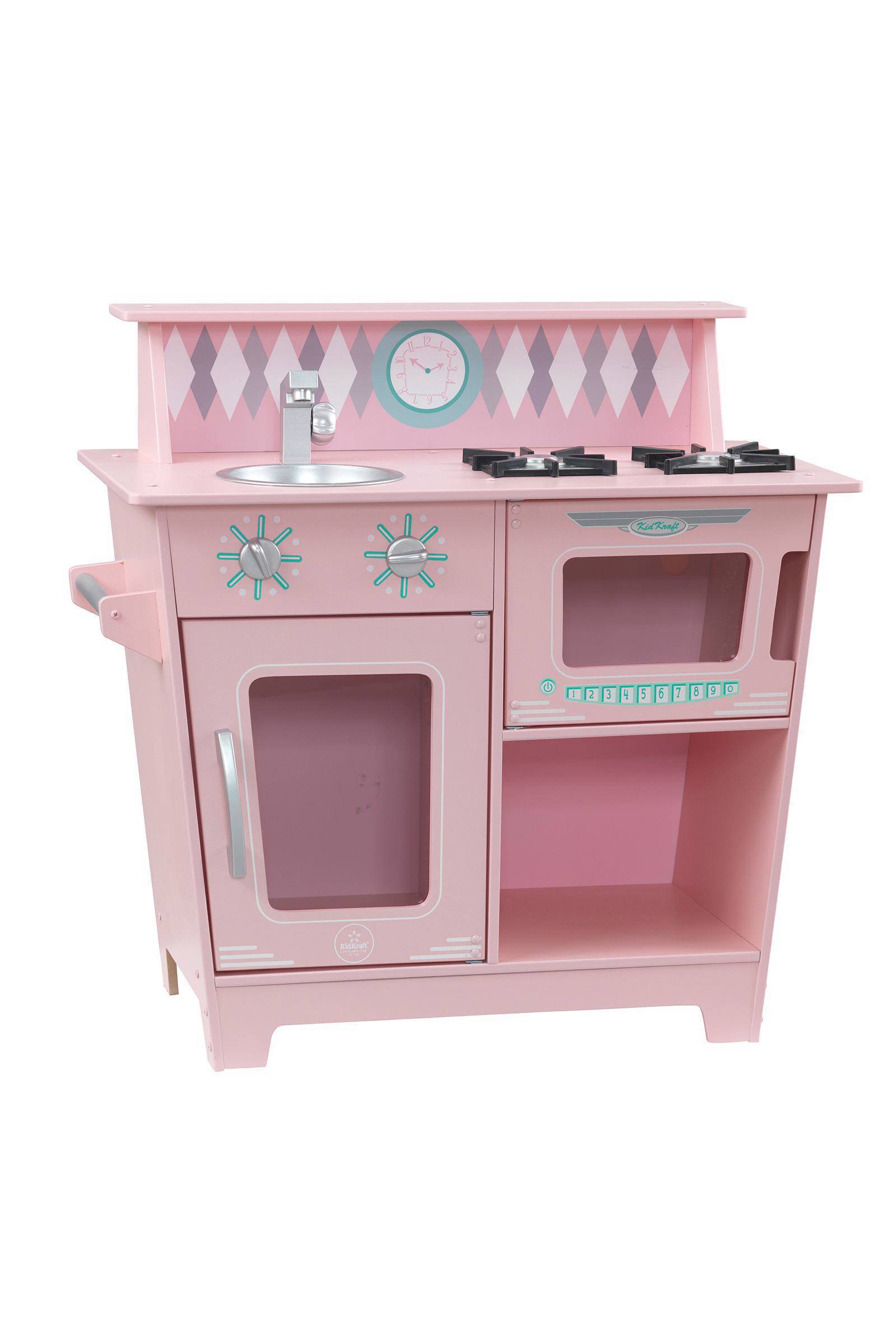 KidKraft Speelgoed keuken 66, 7x35x64, 1 cm roze 53383 online kopen