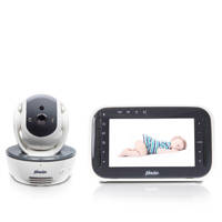 Alecto DVM-200 babyfoon met camera en 4.3" kleurenscherm, Wit/antraciet
