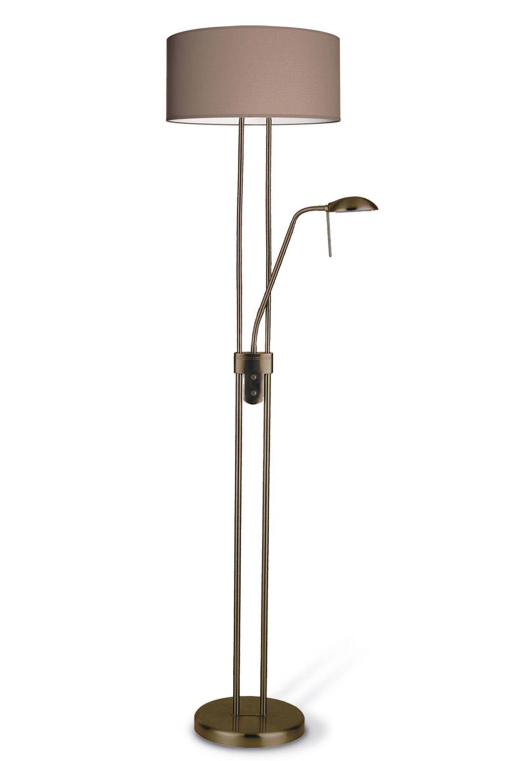 home sweet home vloerlamp Uplight, Brons