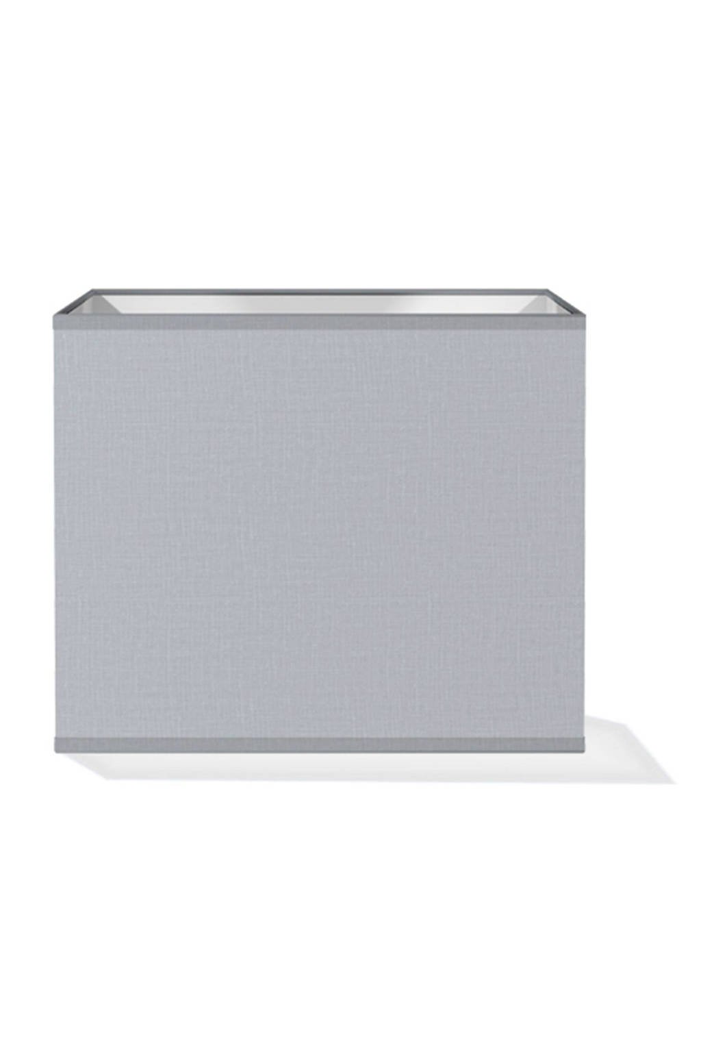 home sweet home lampenkap Block (30 cm) (30x30x25 cm), Lichtgrijs