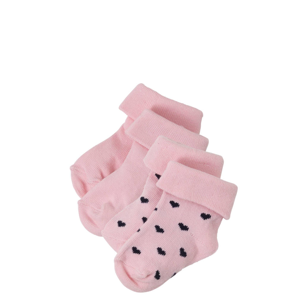 Noppies  baby sokken  Naples -set van 2 roze