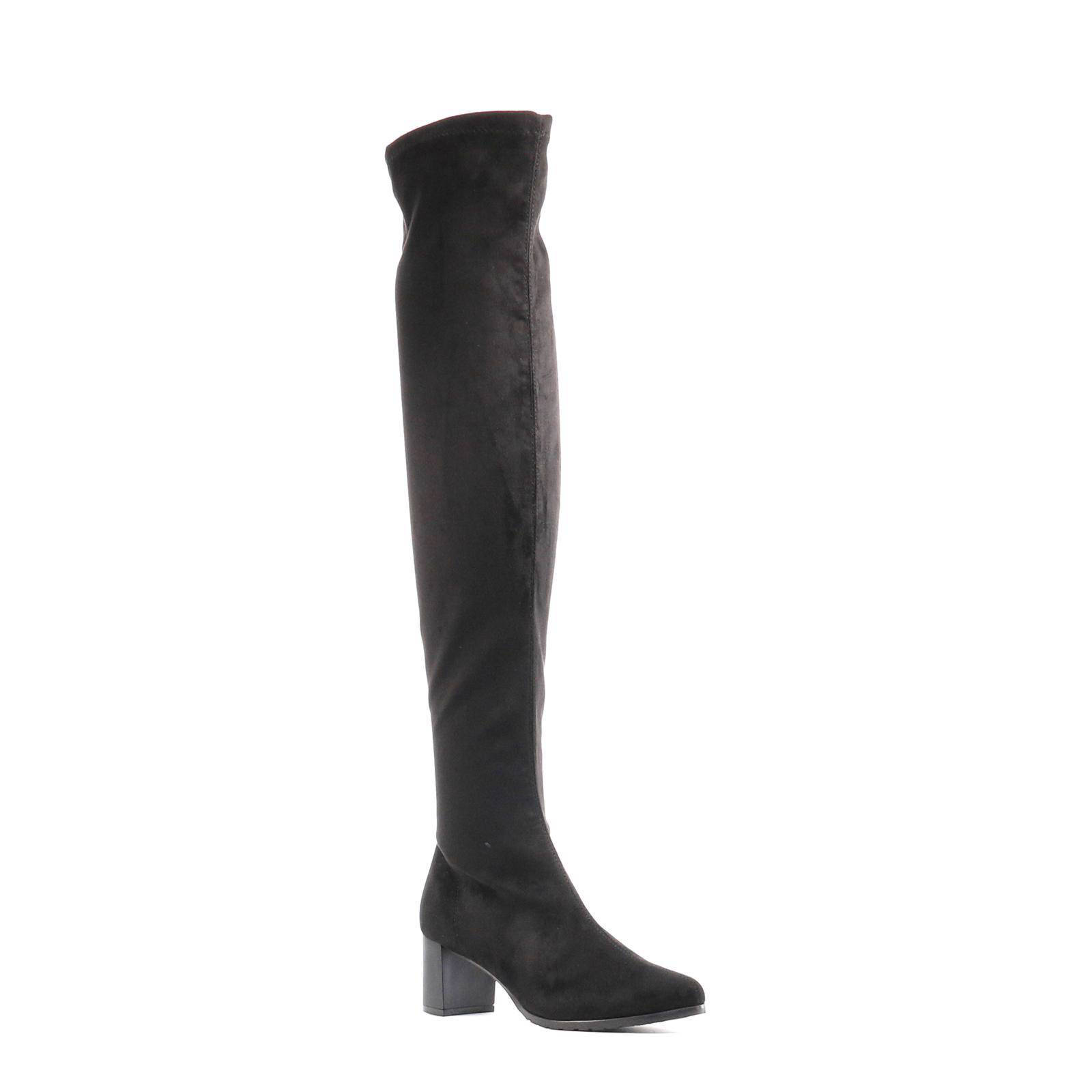 suède overknee laarzen suède overknee laarzen