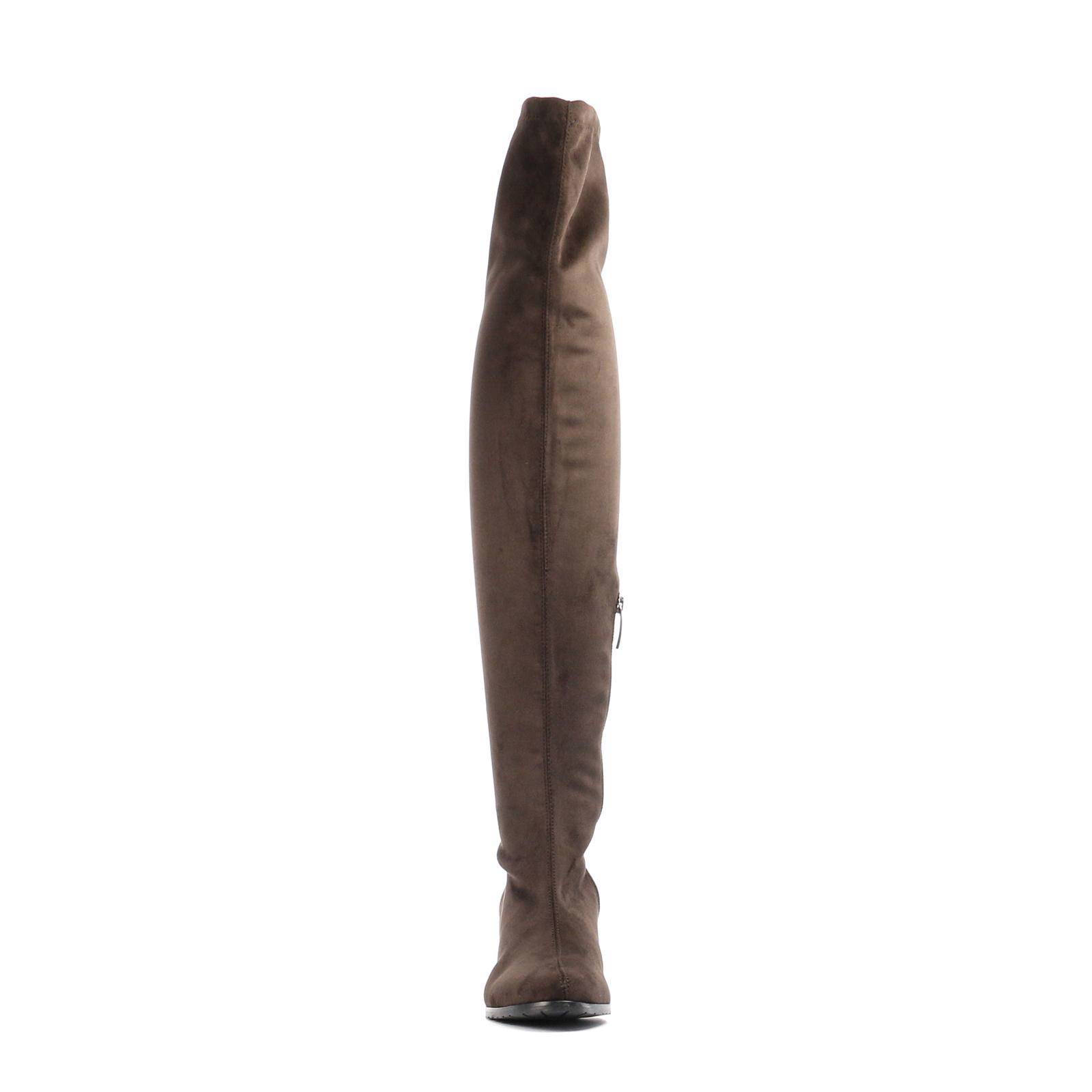 suède overknee laarzen suède overknee laarzen