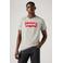 Levi's T-shirt  met logo grijs melange