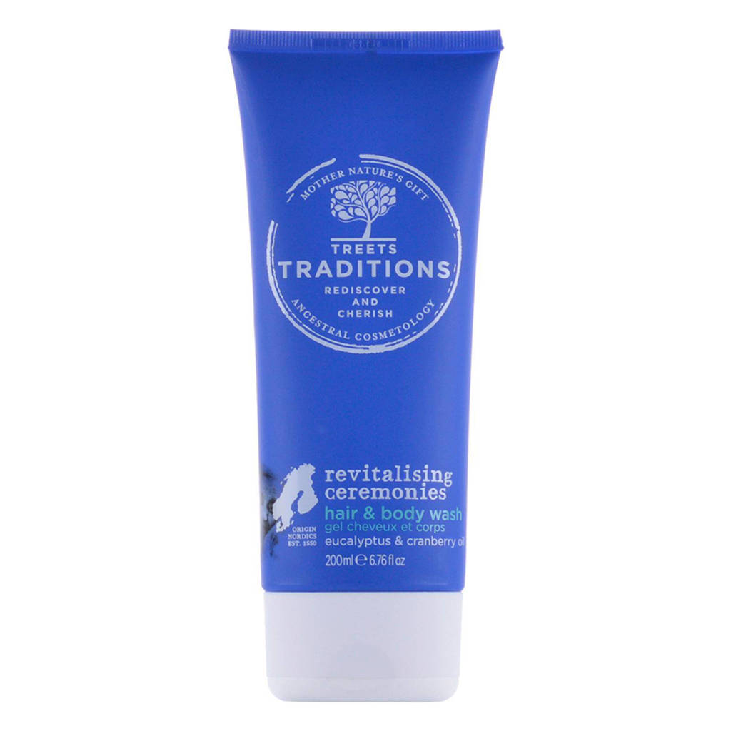 Treets Revitalising ceremonies Hair & Body Wash - 200 ml