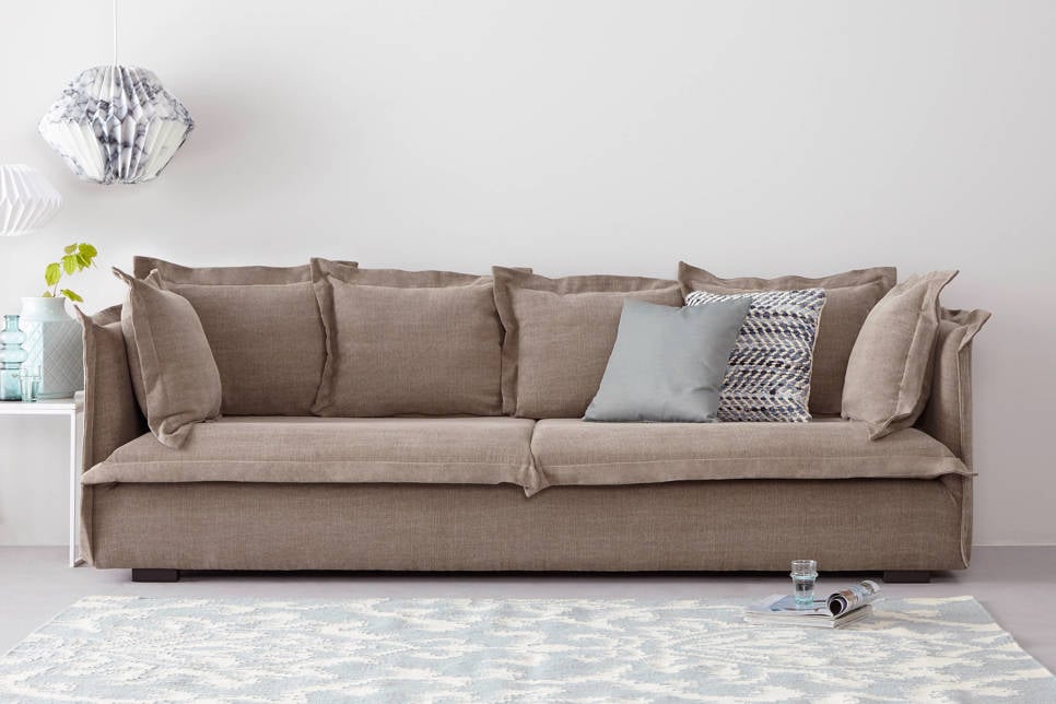 whkmp's own 3-zitsbank Faro , Taupe