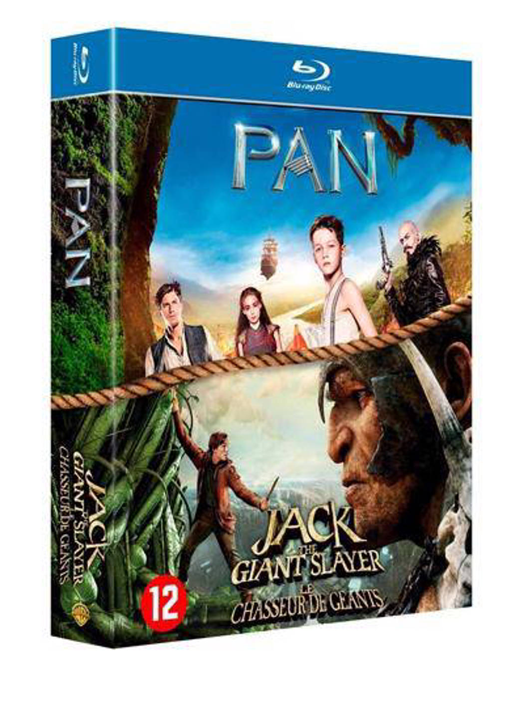 Pan + Jack the giant slayer (Blu-ray)
