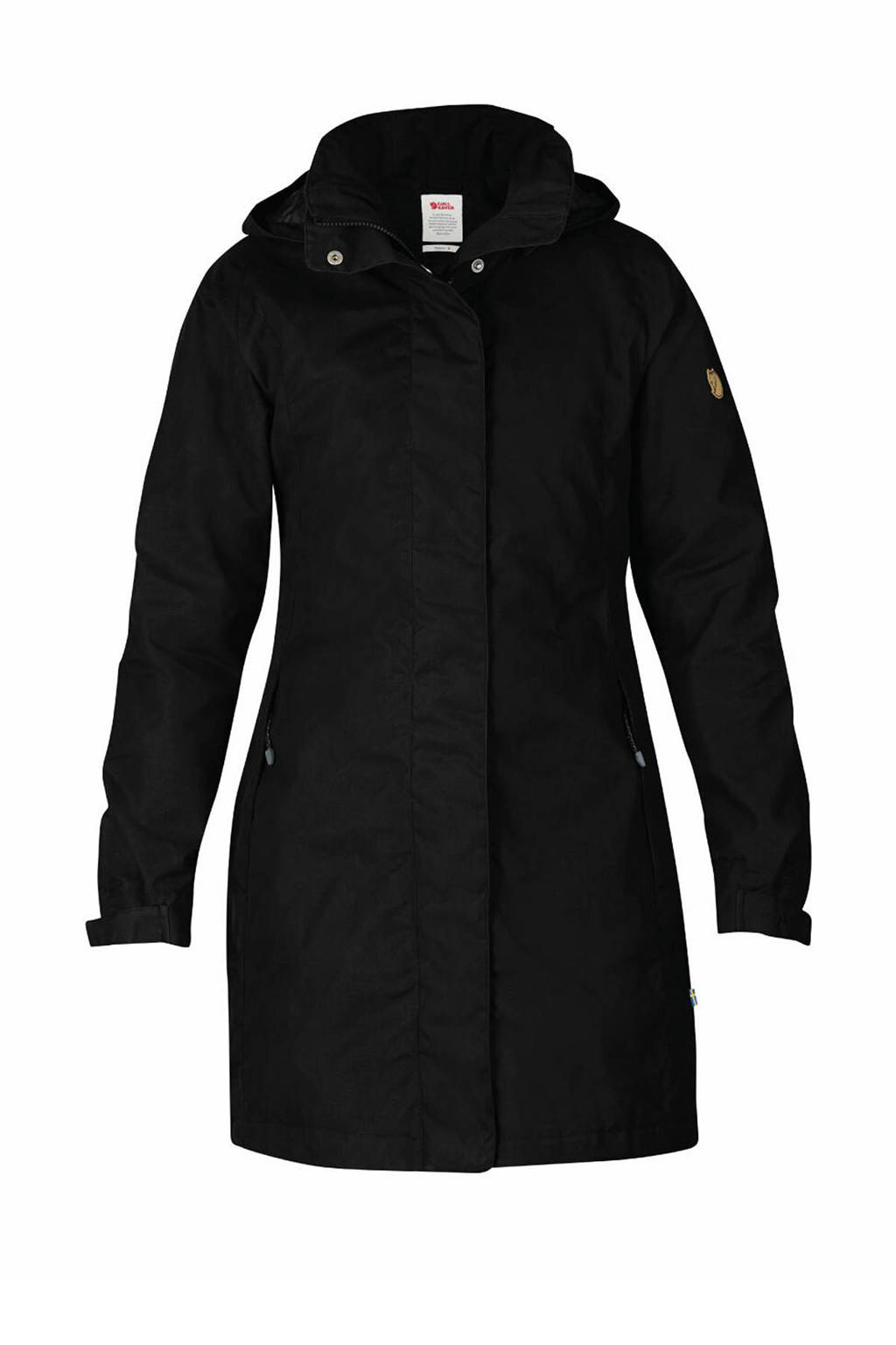 Fjällräven Una parka, Zwart