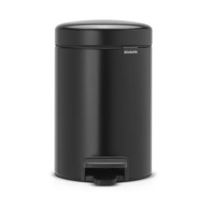 NewIcon Prullenbak - 3 l - Matt Black (3 liter)