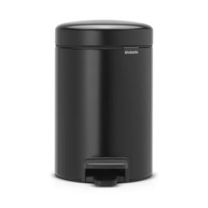 NewIcon Prullenbak - 3 l - Matt Black (3 liter)