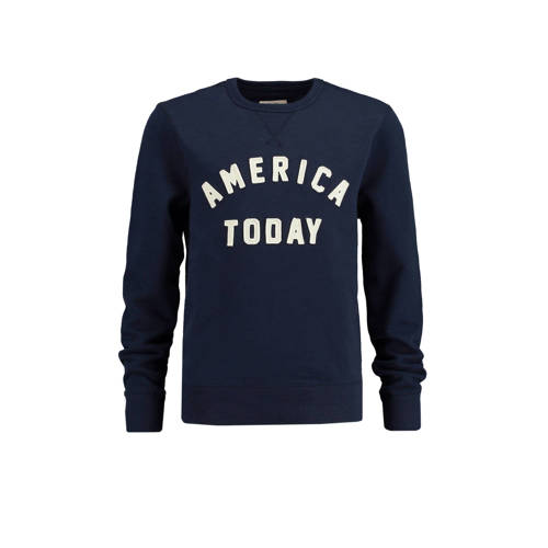 America Today Junior Story Sweater Marine america today junior kopen in de aanbieding