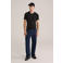 WE Fashion regular T-shirt zwart