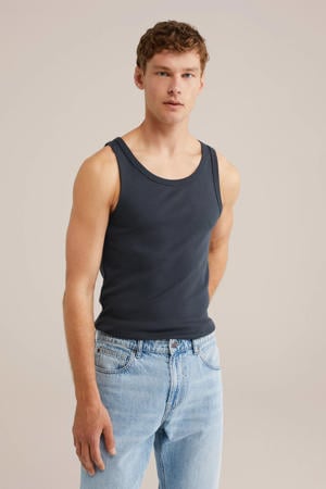 hemd donkerblauw