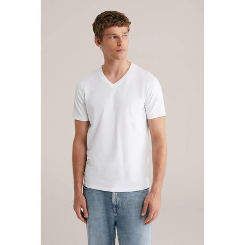 WE Fashion regular fit T-shirt wit afbeelding