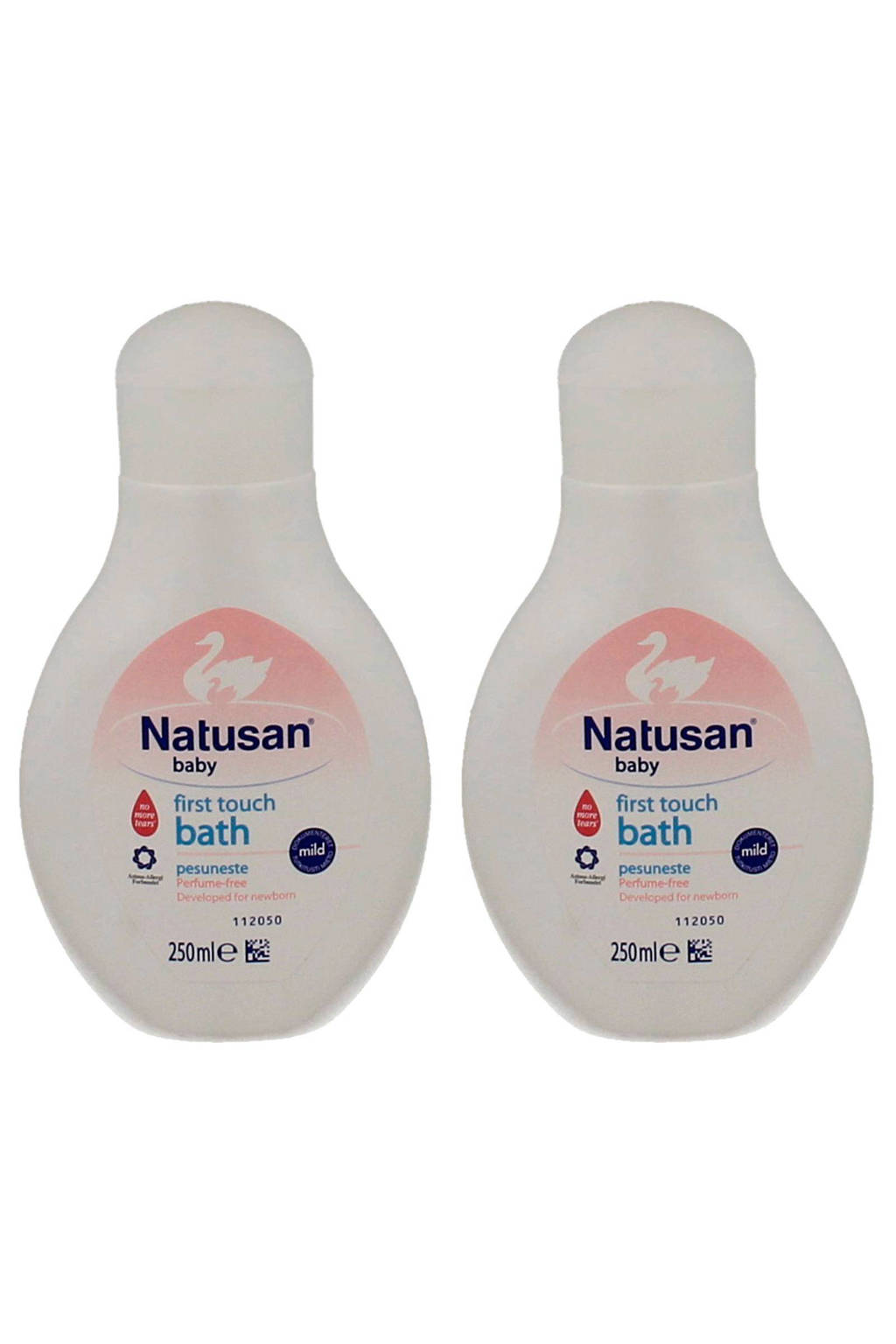 Natusan First Touch badschuim - 2 x 250 ml