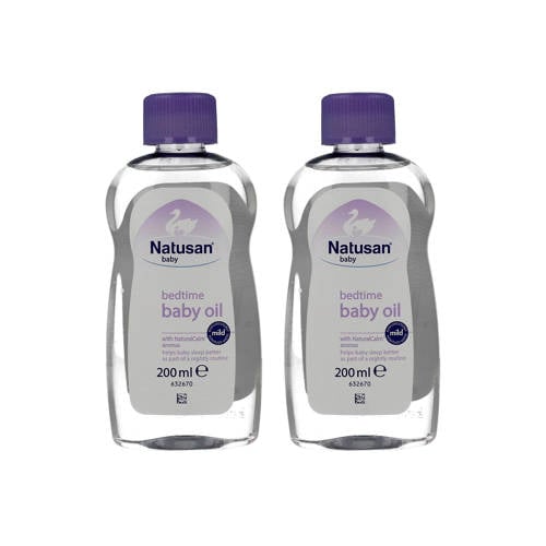 Natusan Baby Bedtime Babyolie 2 X 200 Ml natusan kopen in de aanbieding