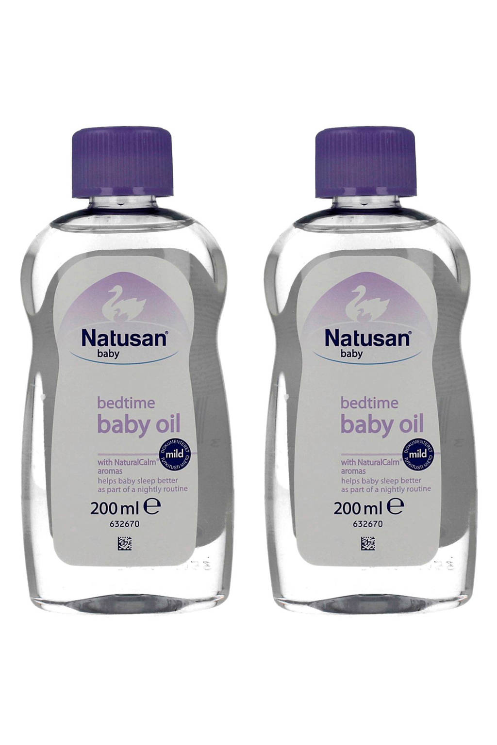 Natusan Baby Bedtime babyolie - 2 x 200 ml