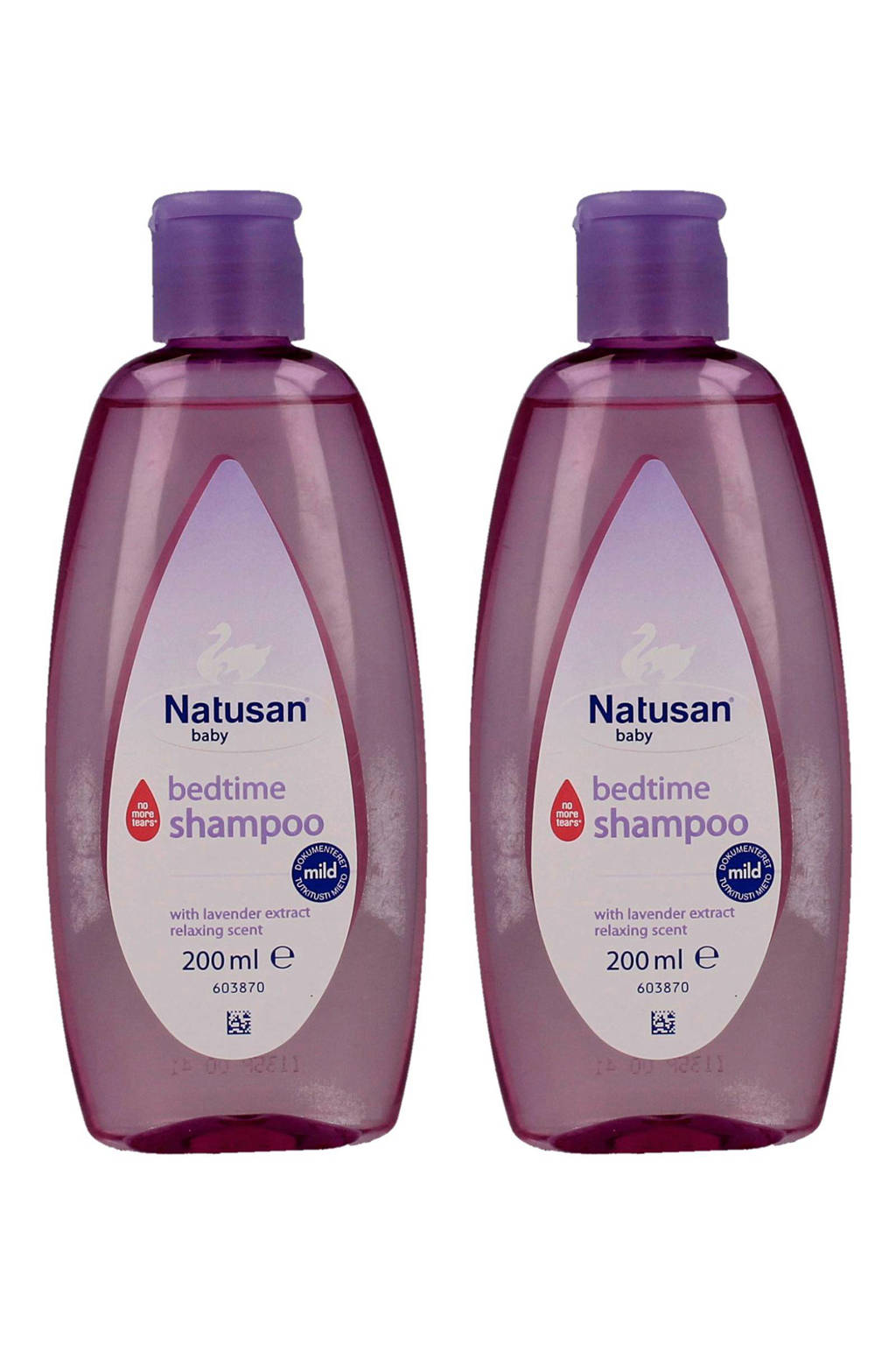 Natusan Baby Bedtime shampoo - 2 x 200 ml