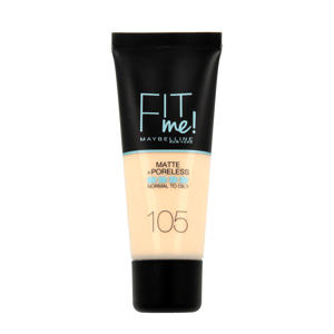Fit Me! Matte + Poreless liquid foundation - 105 Natural Ivory