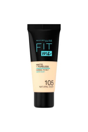 Matte + Poreless liquid foundation - 105 Natural Ivory