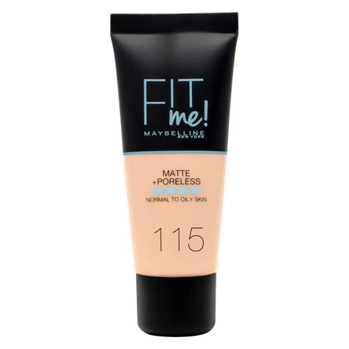Wehkamp Maybelline New York Fit me Matte + Poreless liquid foundation - 115 Ivory aanbieding