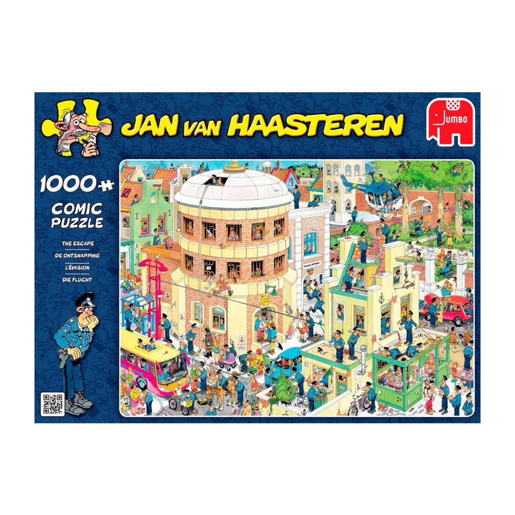 Jan van Haasteren De ontsnapping legpuzzel 1000 stukjes