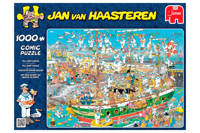 Jan van Haasteren Tall ship chaos  legpuzzel 1000 stukjes