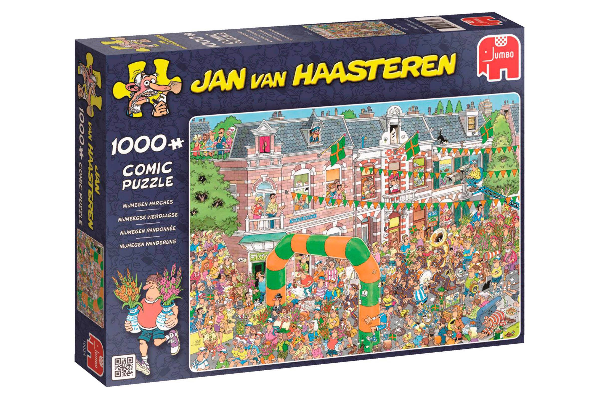 Jumbo Jan van Haasteren Nijmeegse vierdaagse legpuzzel 1000 stukjes