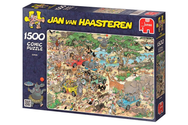 Jan van Haasteren Safari legpuzzel 1500 stukjes wehkamp