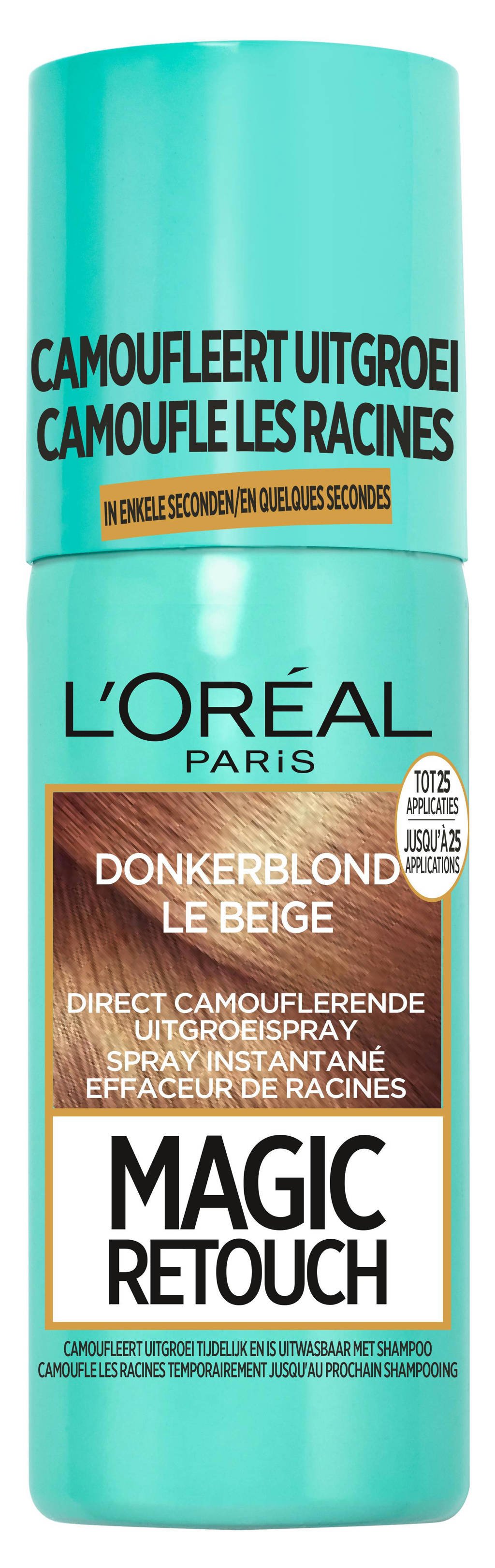 L'Oréal Paris Coloration Magic Retouch uitgroei camoufleerspray - Donkerblond
