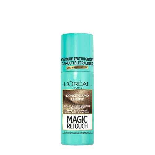 Wehkamp L'Oréal Paris Coloration Magic Retouch uitgroei camoufleerspray 75 ml - Donkerblond aanbieding