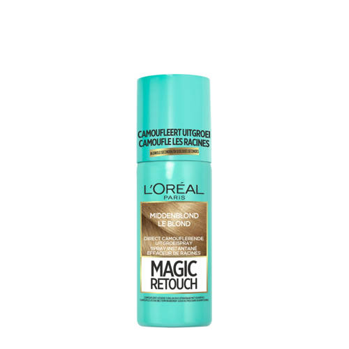 Loreal Paris Coloration Magic Retouch Uitgroei Camoufleerspray Middenblond loreal kopen in de aanbieding Loreal Paris Coloration Magic Retouch Uitgroei Camoufleerspray Middenblond loreal kopen in de aanbieding
