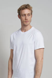 Ceceba +size basic t-shirt (set van 2) wit, Wit
