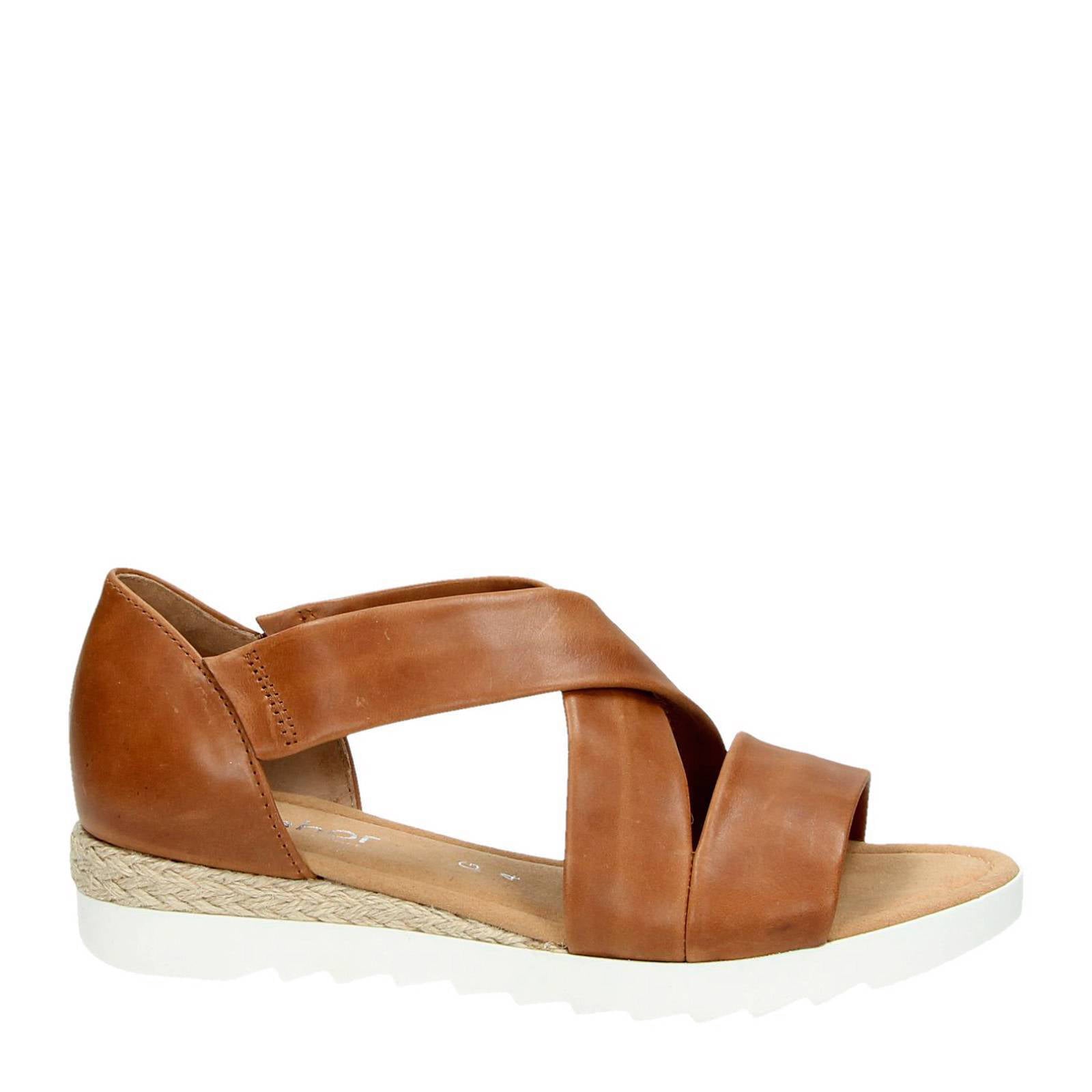 Gabor leren sandalen | wehkamp