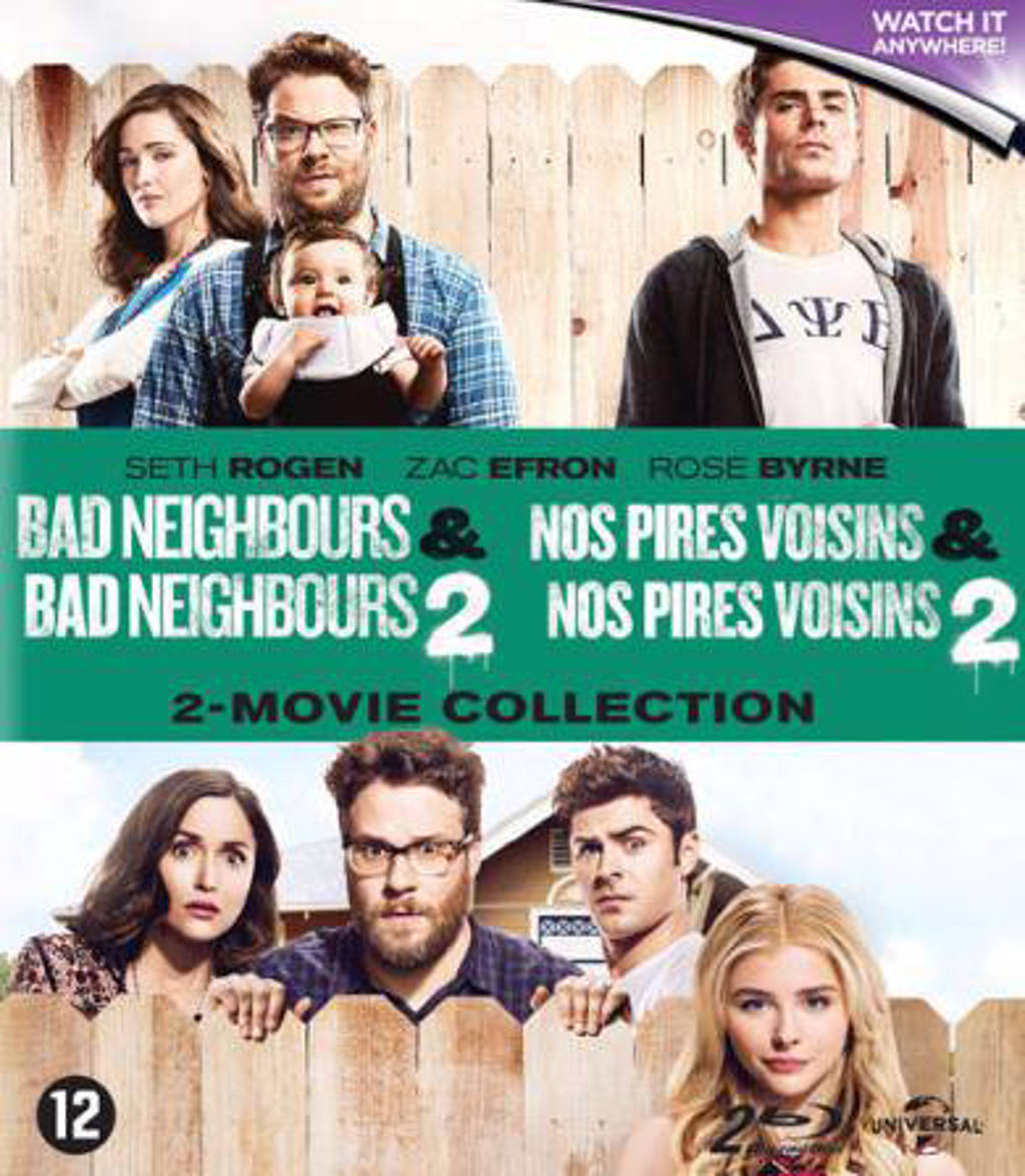 Bad neighbours 1 & 2 (Blu-ray)