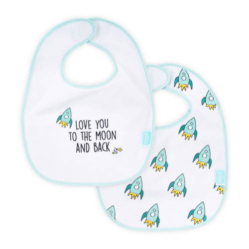 Jollein Slab Waterproof Klittenband Space 2 Pack jollein kopen in de aanbieding Jollein Slab Waterproof Klittenband Space 2 Pack jollein kopen in de aanbieding