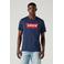 Levi's T-shirt met logo donkerblauw