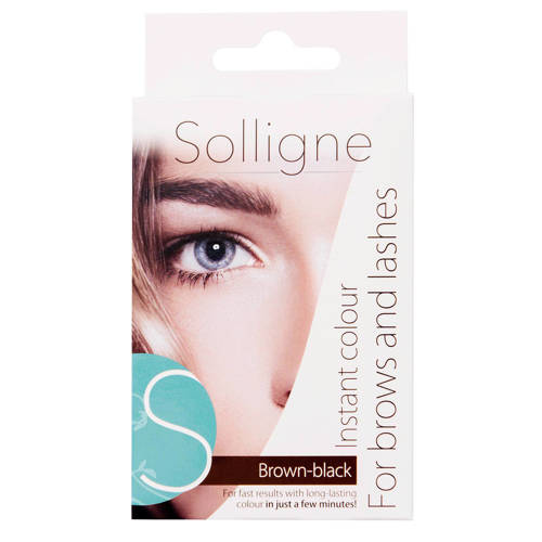 Solligne Instant Colour Wenkbrauw Wimperverf Zwartbruin solligne kopen in de aanbieding Solligne Instant Colour Wenkbrauw Wimperverf Zwartbruin solligne kopen in de aanbieding