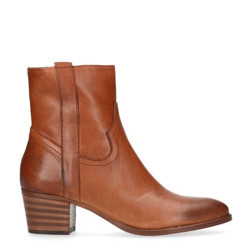 Manfield Leren Enkellaarzen manfield kopen in de aanbieding Manfield Leren Enkellaarzen manfield kopen in de aanbieding