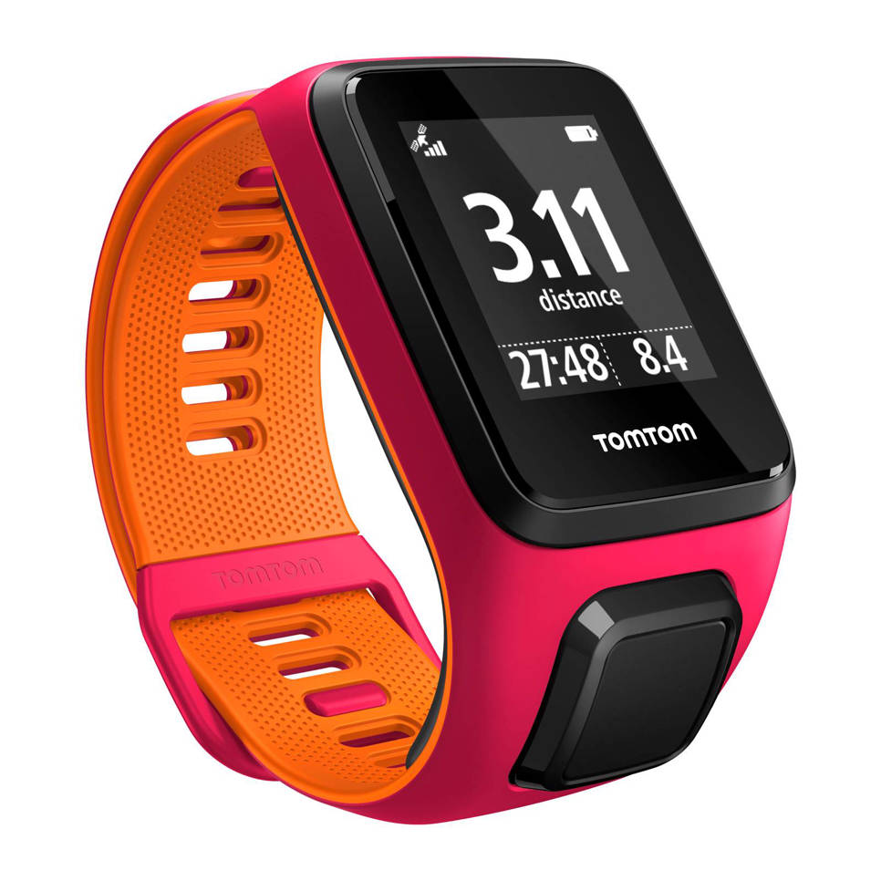 TomTom Runner 3 GPS-horloge, Roze