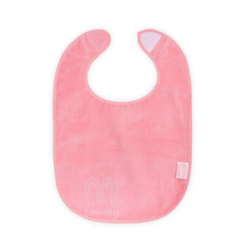 Jollein Sweet Bunny Slab Waterafstotend Coral Pink jollein kopen in de aanbieding Jollein Sweet Bunny Slab Waterafstotend Coral Pink jollein kopen in de aanbieding