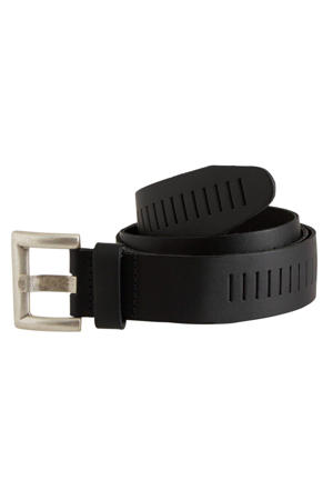 leren riem zwart